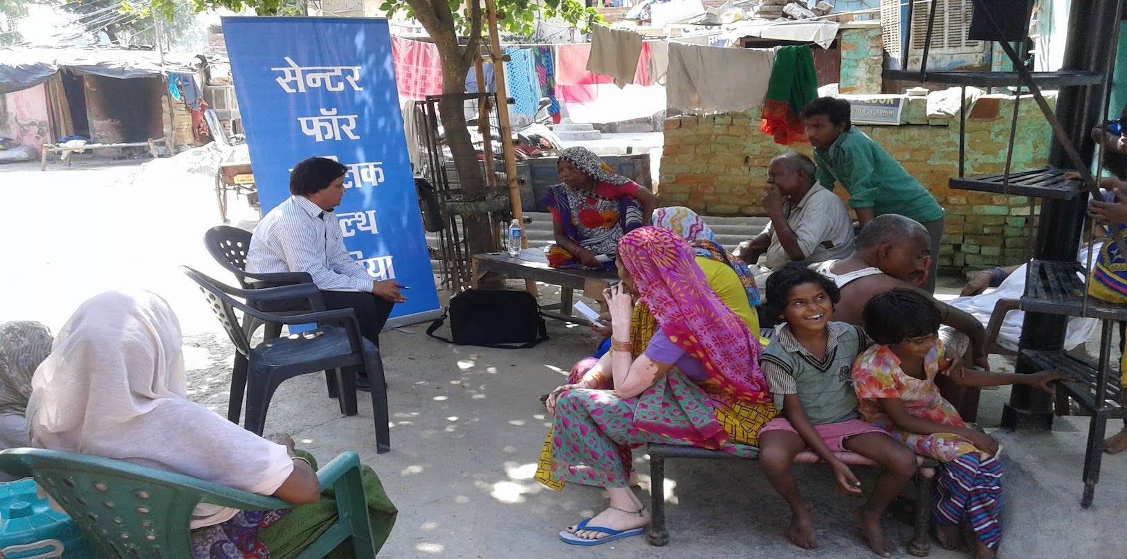 Monitoring health issues among slums in Delhi